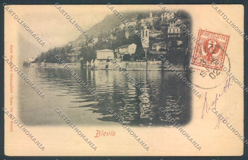 Como Blevio cartolina LQ1815 – fronte