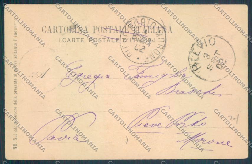 Como Blevio cartolina LQ1815 – retro