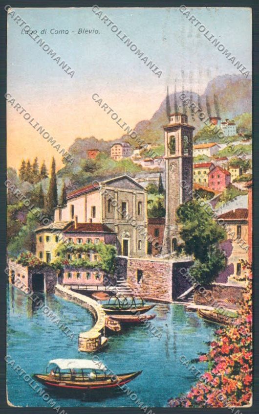 Como Blevio cartolina LQ1817 – fronte