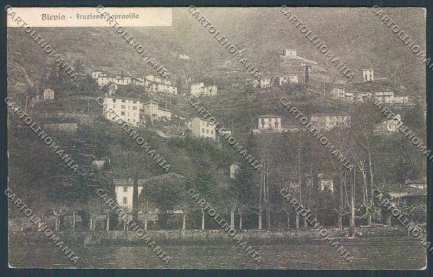 Como Blevio Sopravilla cartolina LQ1819 – fronte