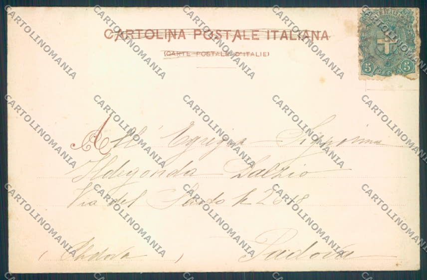 Como Bellagio cartolina LQ1824 – retro