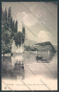 Como Bellagio Barca cartolina LQ1829 – fronte