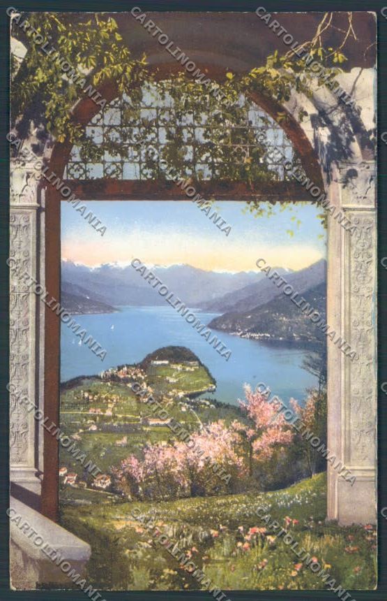 Como Bellagio cartolina LQ1830 – fronte