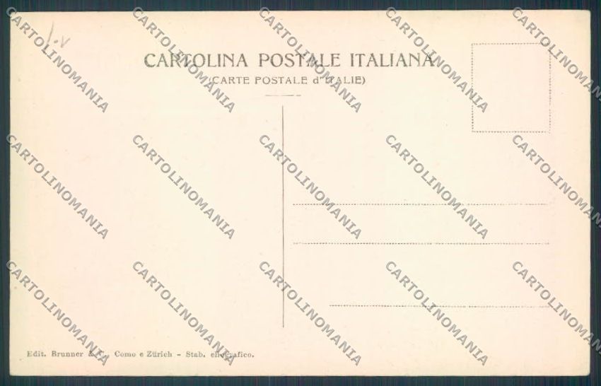 Como Bellagio Barca cartolina LQ1833 – retro
