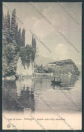 Como Bellagio Barca cartolina LQ1835 – fronte