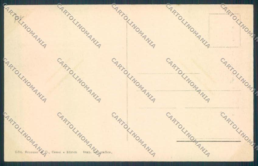 Como Bellagio Barca cartolina LQ1835 – retro