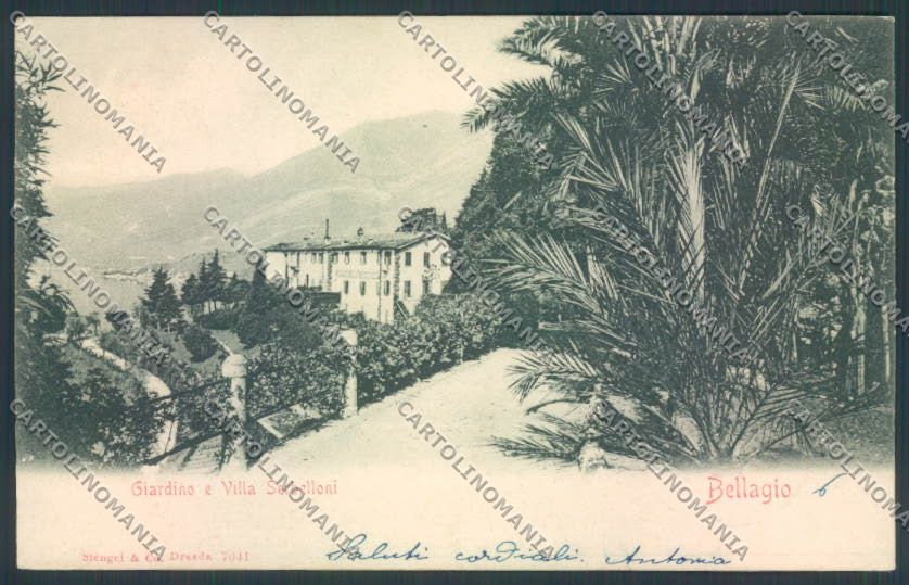 Como Bellagio cartolina LQ1837 – fronte