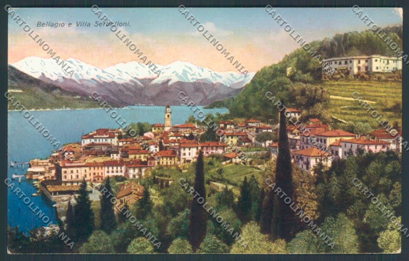 Como Bellagio cartolina LQ1841 – fronte