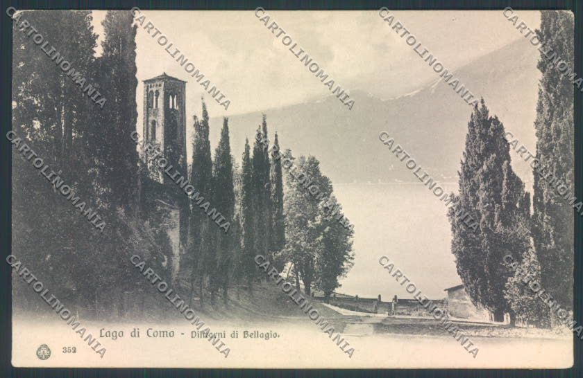 Como Bellagio cartolina LQ1843 – fronte