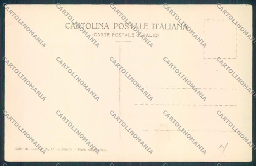Como Bellagio cartolina LQ1844 – retro