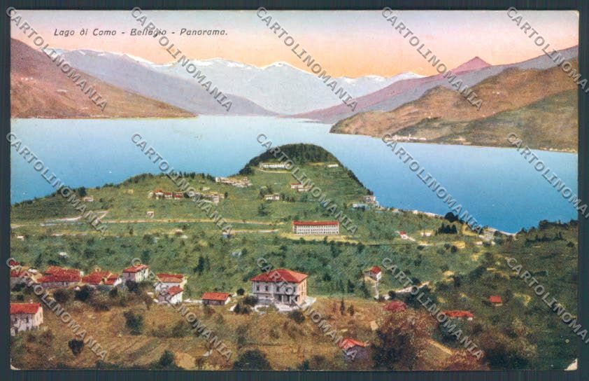 Como Bellagio cartolina LQ1849 – fronte