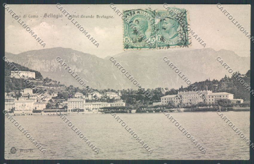 Como Bellagio cartolina LQ1857 – fronte