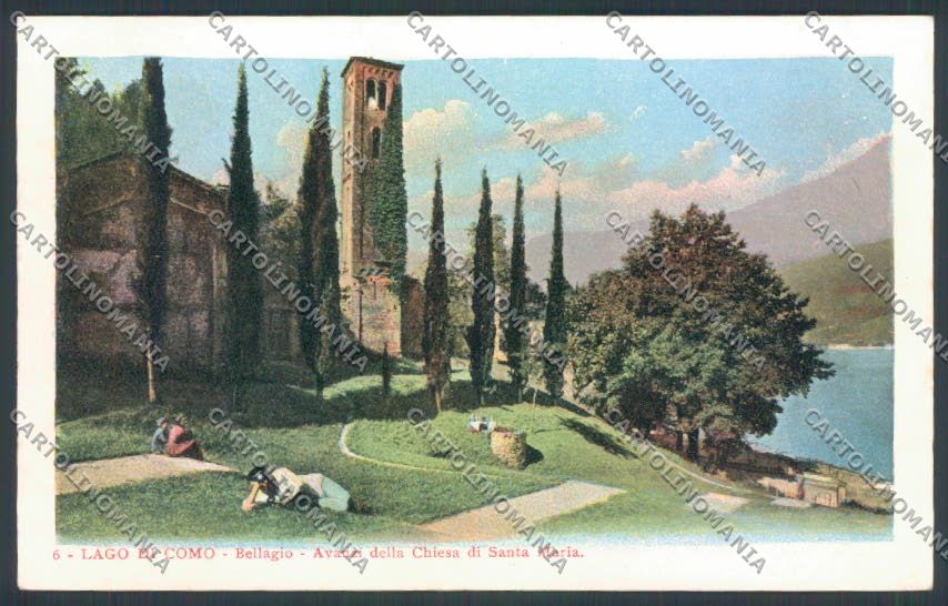 Como Bellagio cartolina LQ1860 – fronte