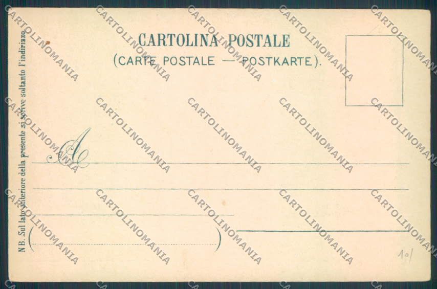 Como Bellagio Barca cartolina LQ1864 – retro