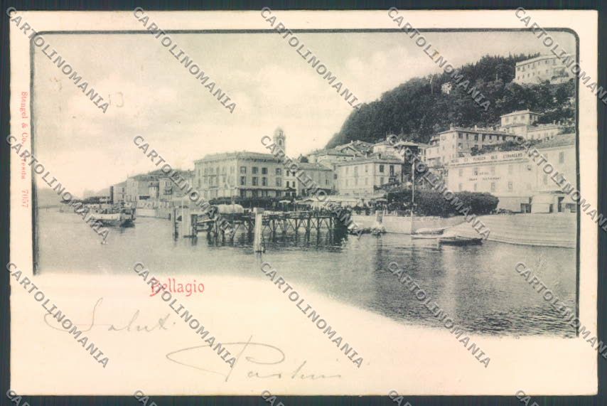 Como Bellagio cartolina LQ1871 – fronte