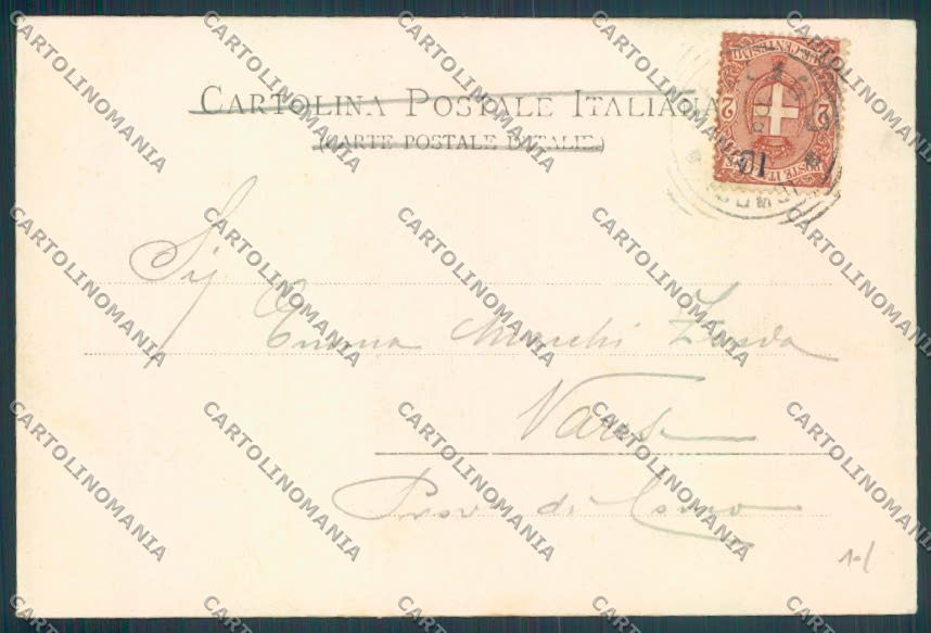 Como Bellagio cartolina LQ1871 – retro
