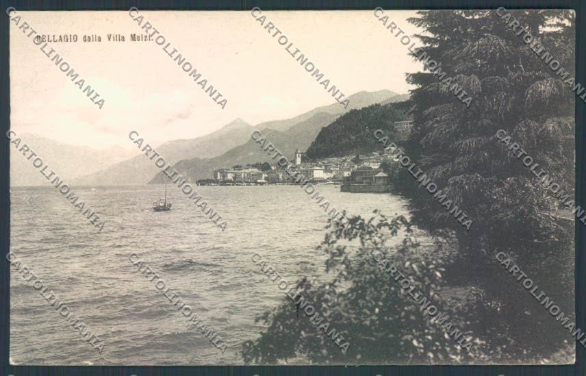 Como Bellagio cartolina LQ1873 – fronte
