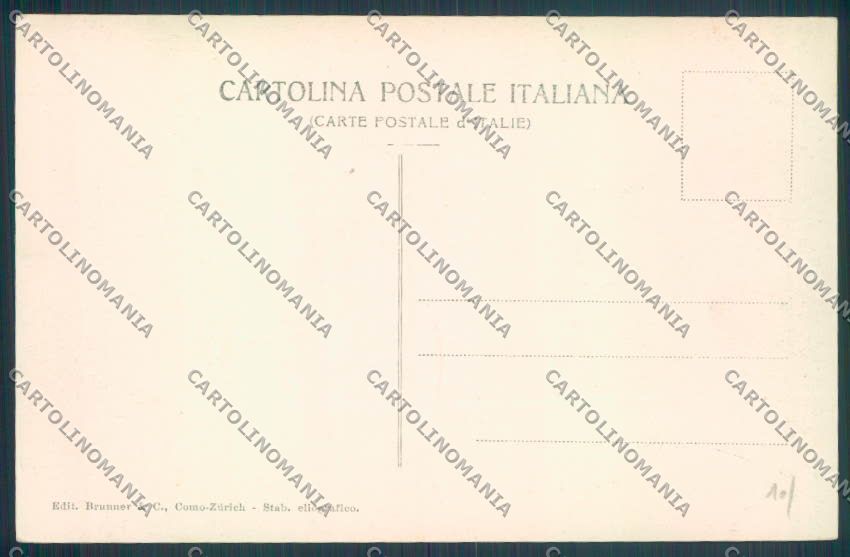 Como Bellagio Barca cartolina LQ1874 – retro