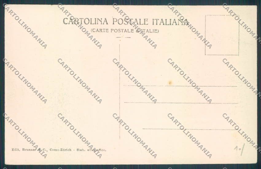 Como Bellagio cartolina LQ1877 – retro