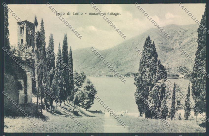 Como Bellagio cartolina LQ1878 – fronte