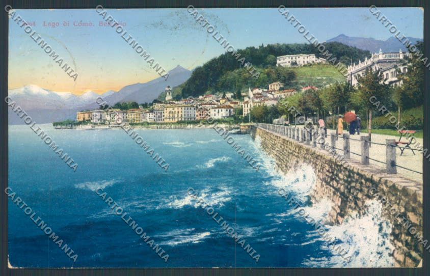 Como Bellagio cartolina LQ1887 – fronte
