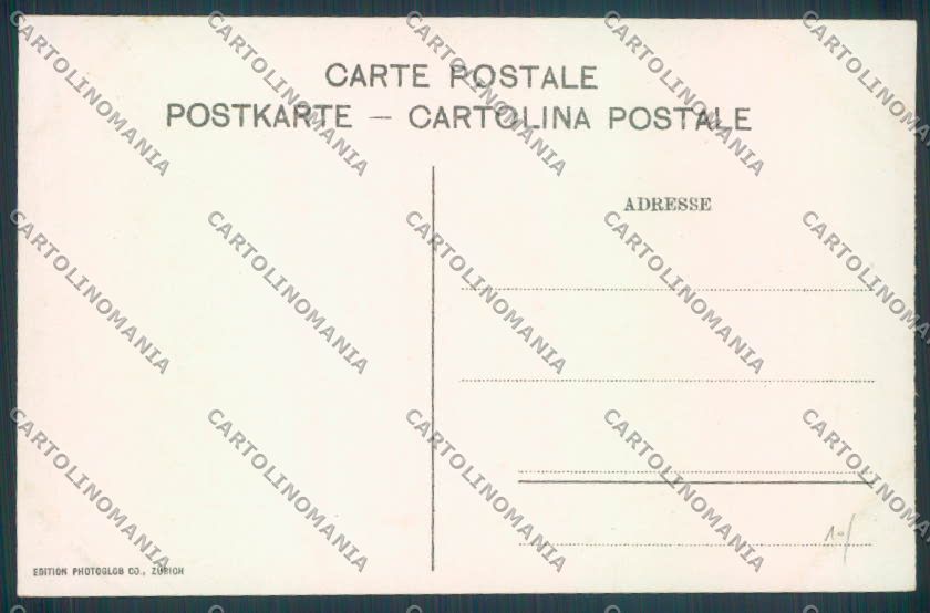 Como Bellagio Barca cartolina LQ1888 – retro
