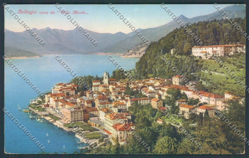 Como Bellagio cartolina LQ1896 – fronte