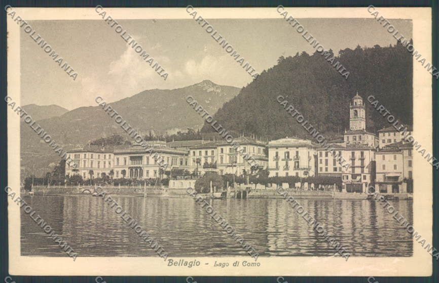 Como Bellagio ABRASA cartolina LQ1897 – fronte