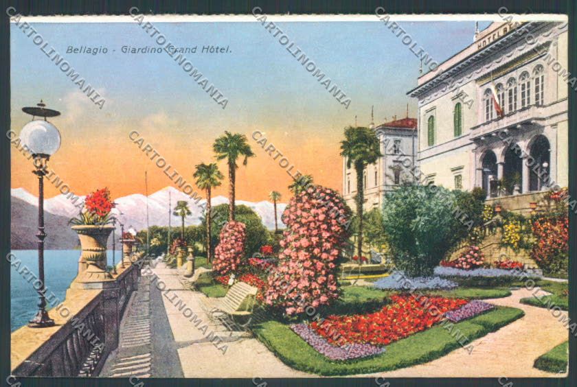 Como Bellagio cartolina LQ1899 – fronte