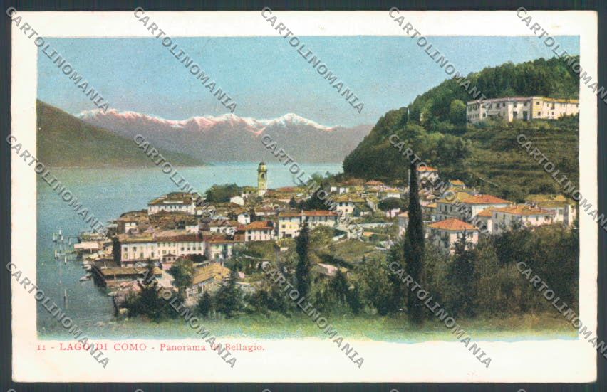 Como Bellagio cartolina LQ1901 – fronte