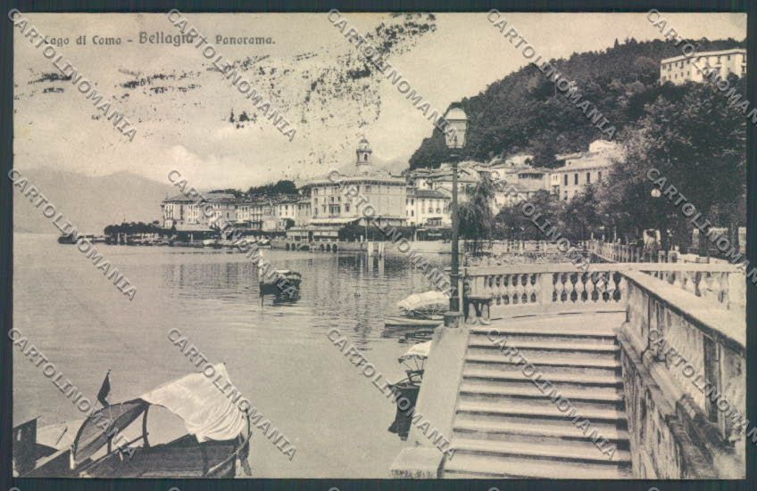Como Bellagio cartolina LQ1903 – fronte