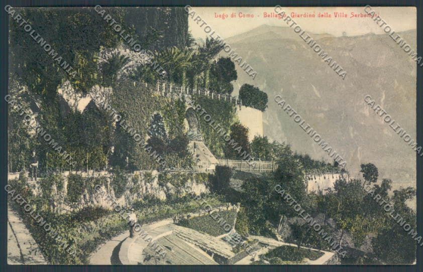 Como Bellagio cartolina LQ1904 – fronte