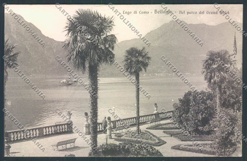 Como Bellagio cartolina LQ1912 – fronte