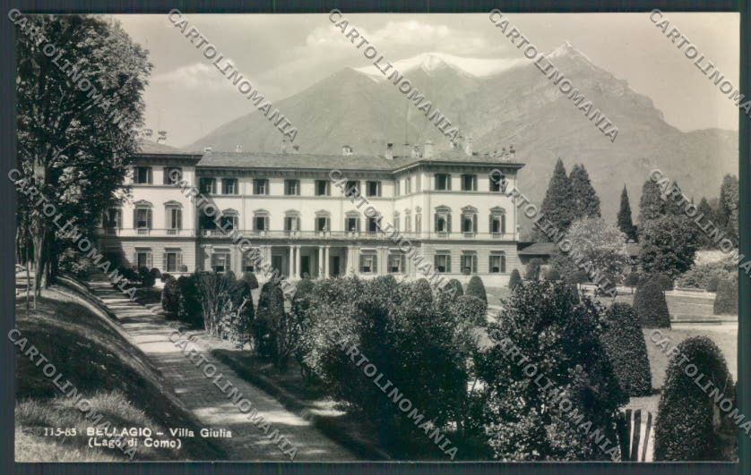 Como Bellagio Foto cartolina LQ1913 – fronte