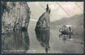 Como Bellagio Barca Foto cartolina LQ1917 – fronte