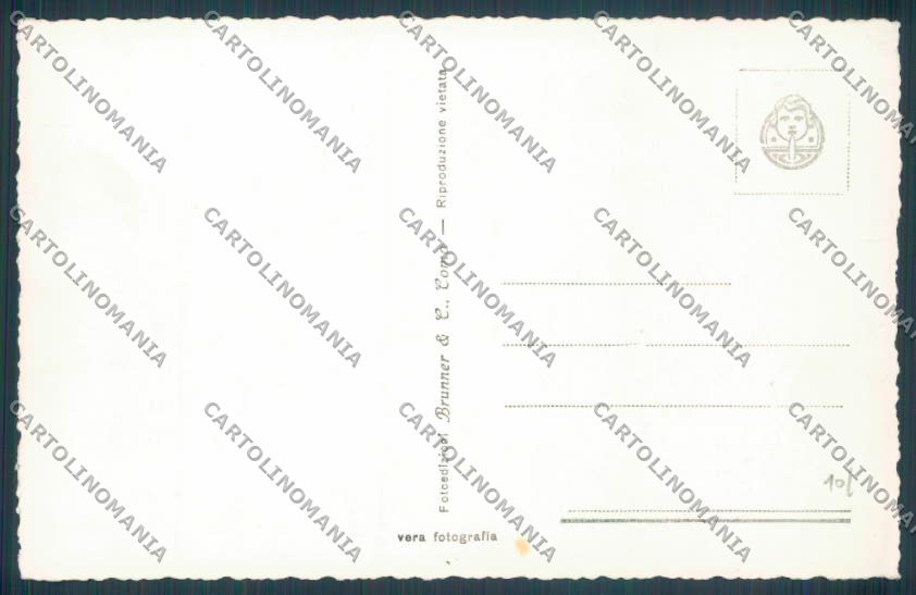 Como Bellagio Barca Foto cartolina LQ1917 – retro