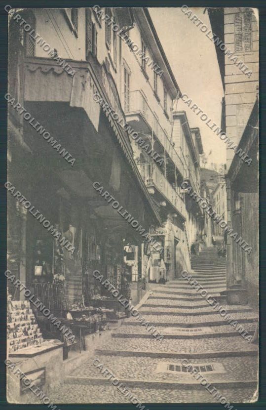 Como Bellagio ABRASA PIEGHINE cartolina LQ1918 – fronte