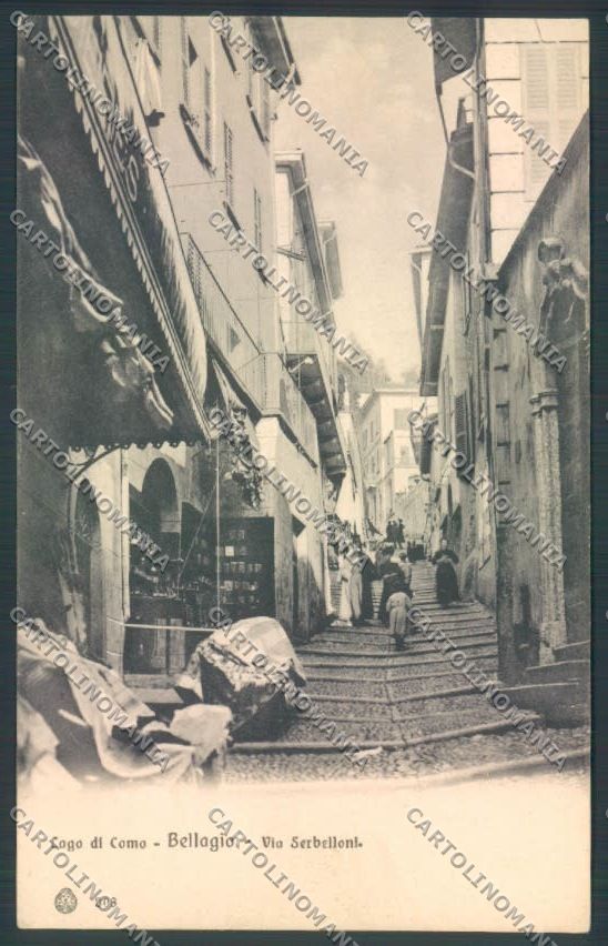 Como Bellagio cartolina LQ1919 – fronte