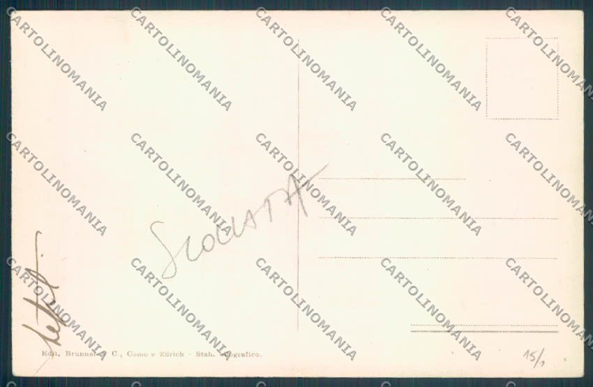 Como Bellagio SCOLLATA cartolina LQ1922 – retro