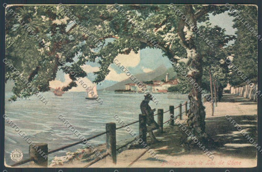 Como Bellagio Alterocca cartolina LQ1927 – fronte