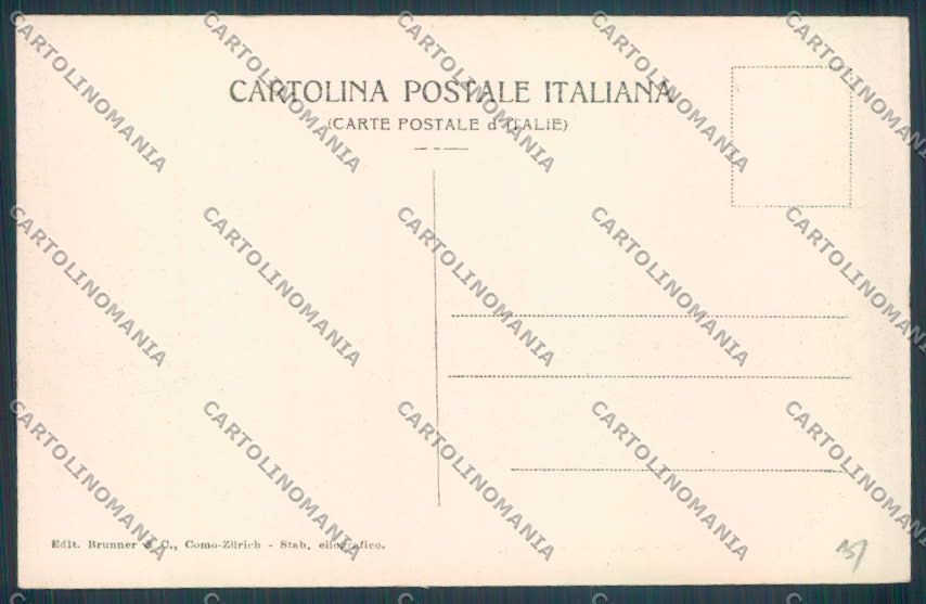 Como Bellagio Battello cartolina LQ1931 – retro