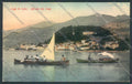 Como Bellagio Barca cartolina LQ1932 – fronte