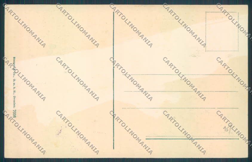 Como Bellagio Barca cartolina LQ1932 – retro