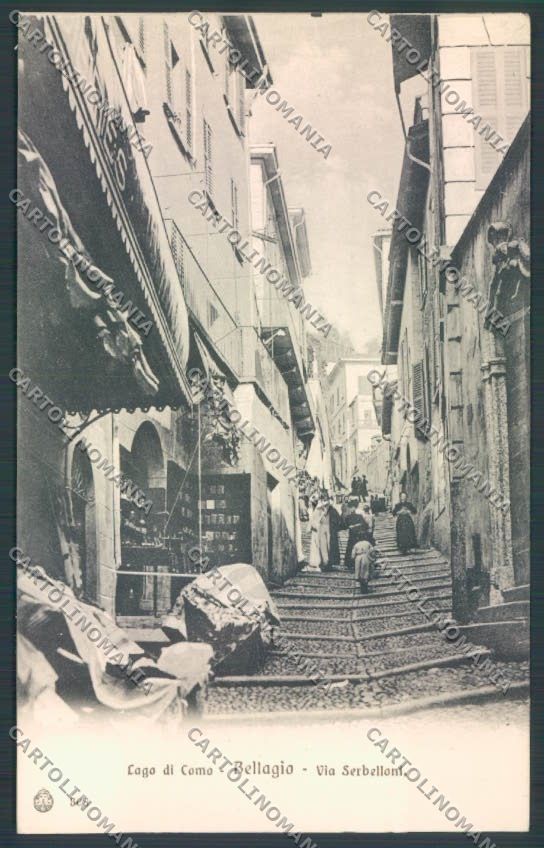 Como Bellagio cartolina LQ1934 – fronte