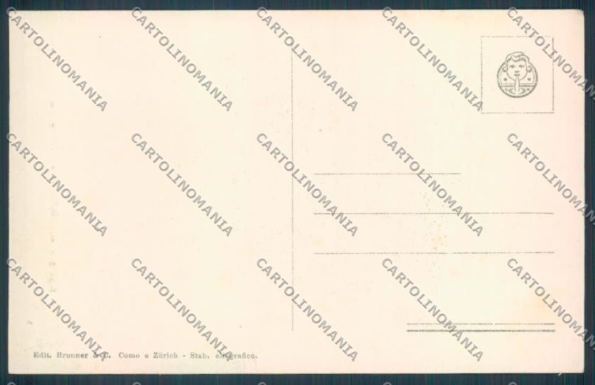 Como Bellagio cartolina LQ1934 – retro