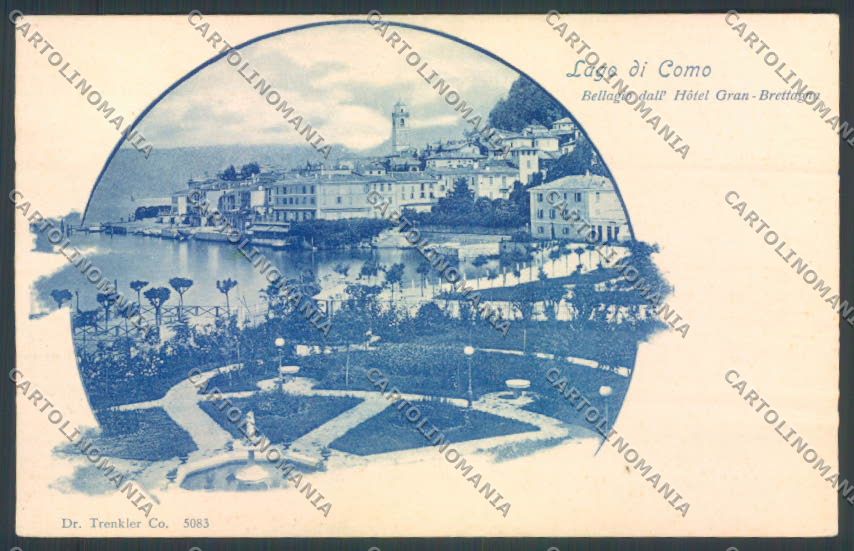 Como Bellagio cartolina LQ1942 – fronte