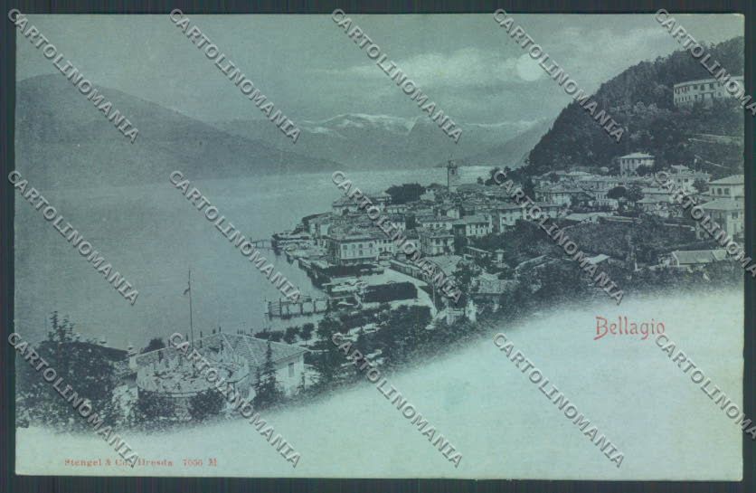 Como Bellagio cartolina LQ1943 – fronte