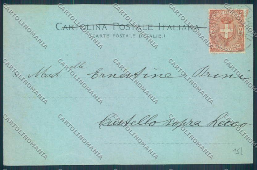 Como Bellagio cartolina LQ1943 – retro