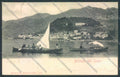 Como Bellagio Barca cartolina LQ1944 – fronte