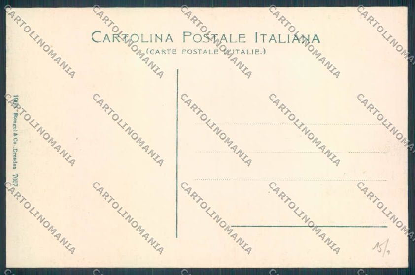 Como Bellagio Barca cartolina LQ1950 – retro
